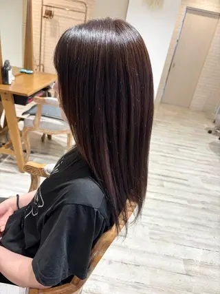 ロング カラー 透明感/韓国風 HIRARIのマツエク・マツパデザイン