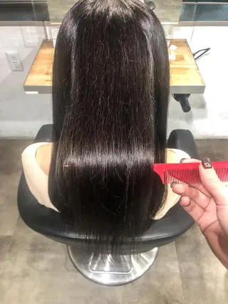 ミディアム カラー パーマ ヘアアレンジ メンズ キッズ ネイル マツエク・マツパ Rene'所属・当日予約⭕️ yuriのヘアスタイル