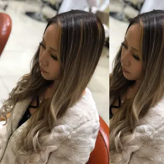 ロング Y Uのヘアスタイル