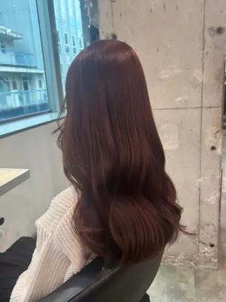 ロング カラー IS所属・横浜美容室/透明感 カラー/レイヤーのヘアスタイル