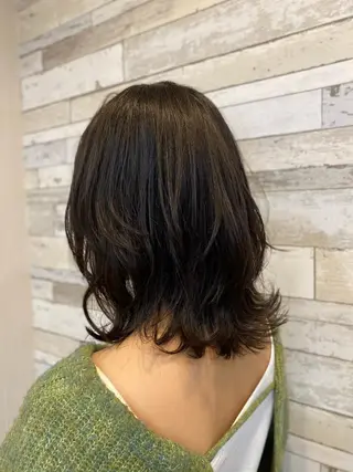 ミディアム アフロート福岡所属・大石 妃恵のヘアスタイル