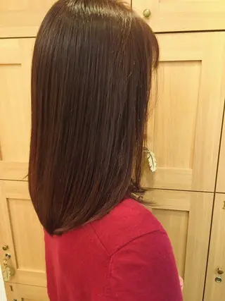 ロング カラー パーマ カラー特化サロン大阪 ルービック江坂/新城のヘアスタイル