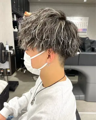 メンズ ちょめ/八王子 ZEST emuのヘアスタイル