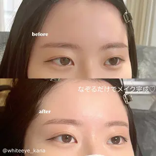 アイブロウ WHITEEYE 🤍KANAの眉毛・アイブロウイメージ