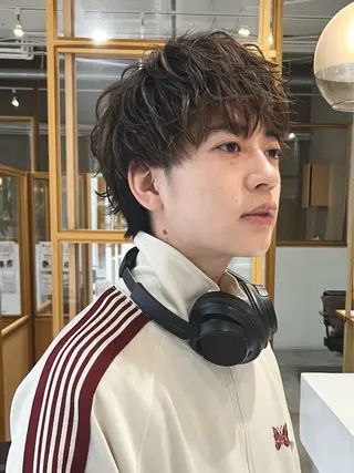 パーマ メンズ メンズパーマのプロ /FERIA蛭田貴弘のヘアスタイル