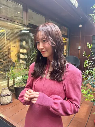 セミロング カラー CURIO/南船場 /RIN💈🍎のヘアスタイル