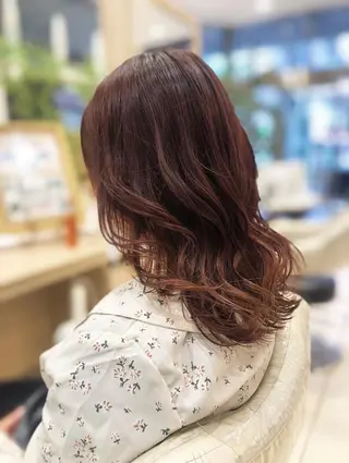 パーマ 片野 友椰のヘアスタイル