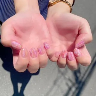 ミディアム カラー パーマ ヘアアレンジ メンズ キッズ ネイル マツエク・マツパ アイブロウ Salon Ｋのネイルデザイン