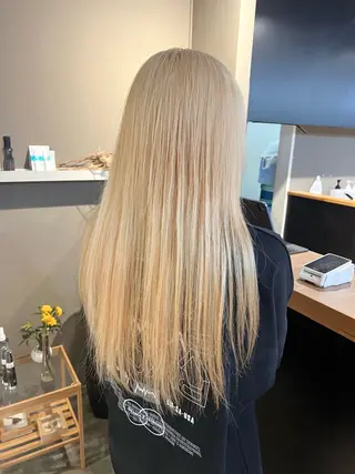 ロング カラー daiki 原宿のヘアスタイル