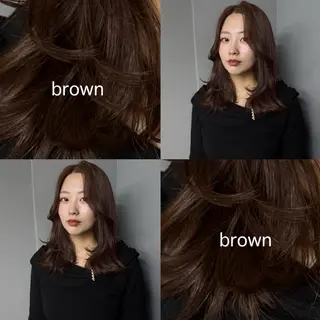 ミディアム カラー funo. ／透明感カラーのヘアスタイル