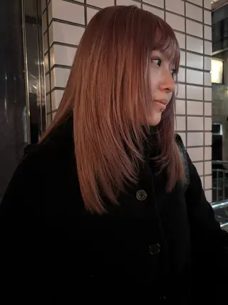 ロング うる艶/ブラウン🥣 RYOTAのヘアスタイル