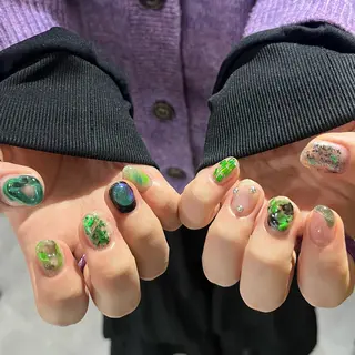 ネイル 小川 柚香のネイルデザイン