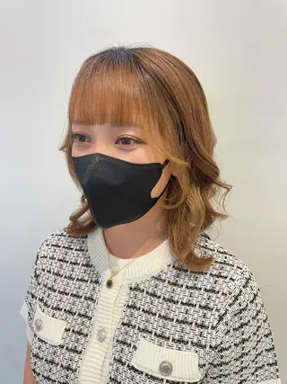 ミディアム 透明感カラー🪄 髪質改善♡田中みづきのヘアスタイル