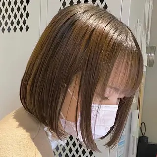 ショート カラー ヘアアレンジ fifth Tokyo所属・fifth 石川 凪のヘアスタイル