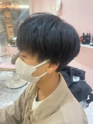 メンズ 束感まつ毛 ／nicoのヘアスタイル