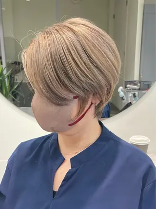 ショート GBG高崎店所属・白髪ぼかし専門/冨澤 優のヘアスタイル