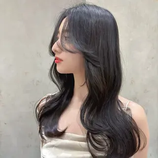 ロング 原宿/韓国レイヤー ボブ/顔周りYasuのヘアスタイル