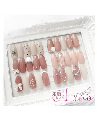 ネイル 定額ネイルLino 岡山表町のネイルデザイン