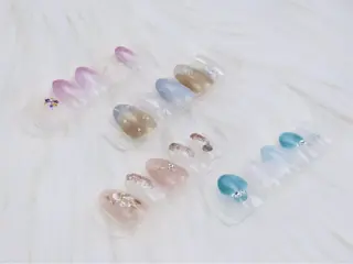 ネイル trunc nail 加藤🌺🌞のネイルデザイン