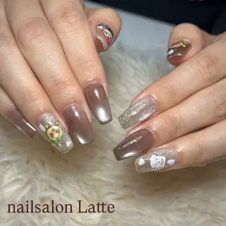 ネイル Nailsalon Latteのネイルデザイン