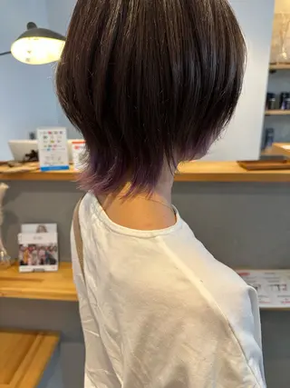 ショート カラー yuika .のヘアスタイル