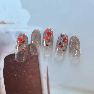 ネイル ⭐︎休業中の練習⭐︎ JNA認定講師髙橋のネイルデザイン