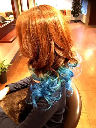 セミロング ロング 髪穂庵カミノキモチ所属・🌈喜村 正志🌈のヘアスタイル