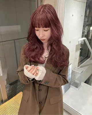 ロング 🎀韓国/艶髪/暗髪 🎀 柚月🫧立川駅のヘアスタイル