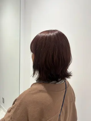 ミディアム はるか/ブリーチカラ ー/ヘアアレンジ🤍のヘアスタイル