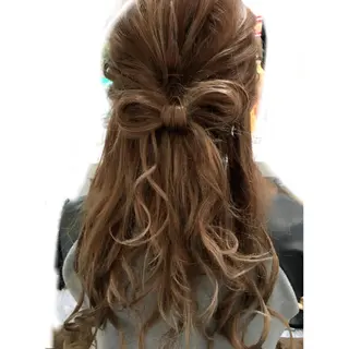 セミロング ロング カラー 早川 真幸のヘアスタイル