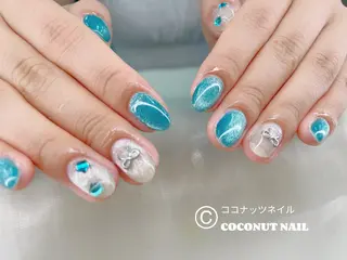 ネイル 神田 ココナッツのネイルデザイン