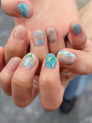 ネイル SHE所属・SHE adusaのネイルデザイン