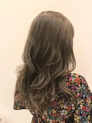 セミロング カラー シールエクステ⭐️ オオミタクヤのヘアスタイル