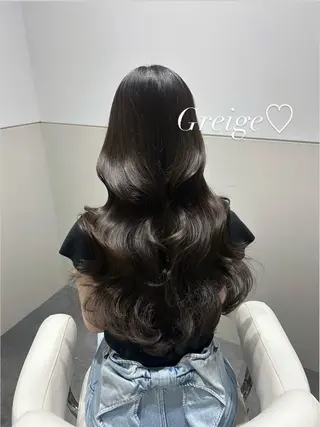 ロング カラー 🩷韓国ヘア/ヨシン モリ🩷Maikaのヘアスタイル