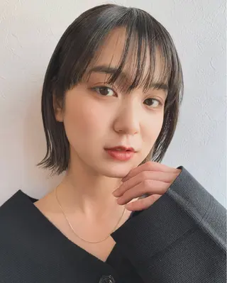 ショート カラー パーマ 👑ショート/ボブ /銀座/ニシオカ👑のヘアスタイル