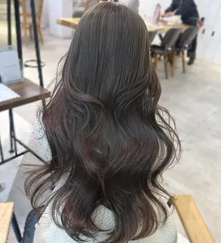 ロング カラー 韓国ヘア/ネイル kanako🤍🫧のヘアスタイル