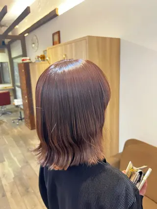セミロング 臺 佳連のヘアスタイル