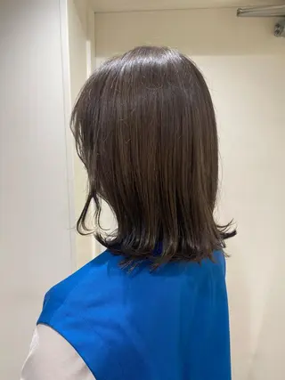 ミディアム カラー ヘアアレンジ ボブ /ニュアンス/ satomi🧸💖のヘアスタイル