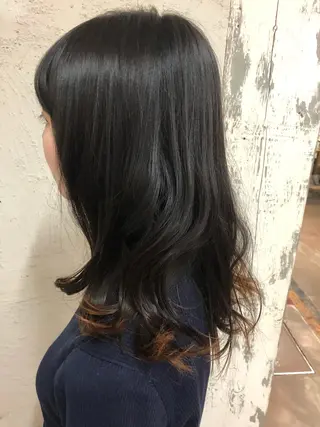 ロング 桐原 竜也のヘアスタイル