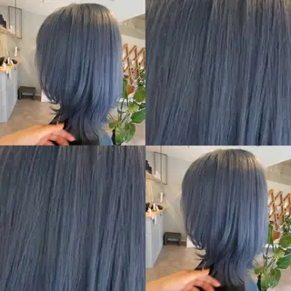 ミディアム ELLE&SALLY 石野のヘアスタイル