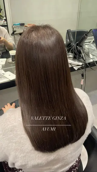ミディアム カラー 銀座/韓国ヘア🤍 レイヤーAYUMIのヘアスタイル