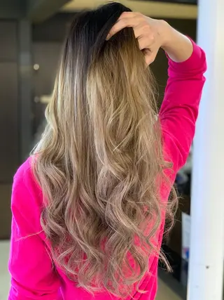 ロング ReHyd BEAUTÉ salon&store 心斎橋店所属・❤️MASAKO❤️ 🌸🩷エクステ🩷のヘアスタイル