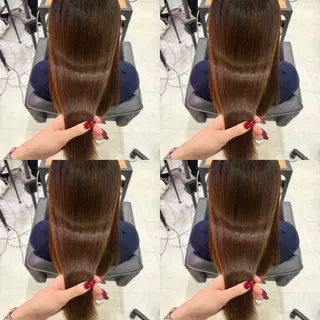 ロング 🦋REISA🦋 エクステ×ハイトーンのヘアスタイル