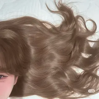 カラー 透明感うる艶カラー 🤍MANAMIのヘアスタイル