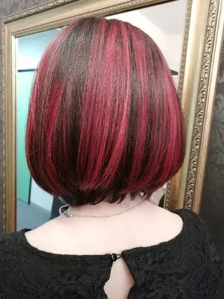 ミディアム カラー 加藤 直樹のヘアスタイル