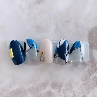 カラー ネイル yuri kaのネイルデザイン