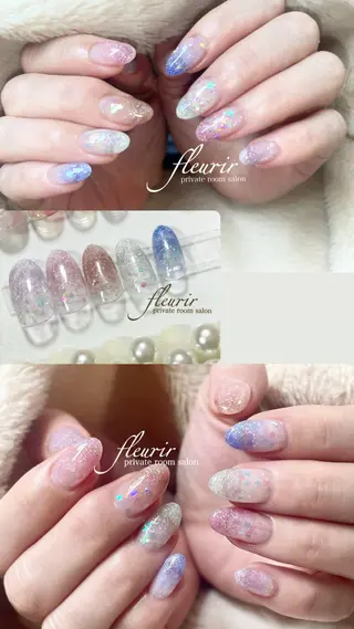 ネイル フルリール 【プライベートサロンのネイルデザイン