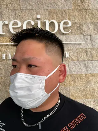 ショート 川田 仁のヘアスタイル