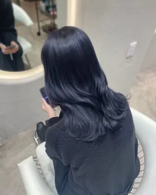 ロング カラー MIRAC所属・Ryoichi⛓️ 韓国ヘア/ハイトーンのヘアスタイル