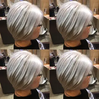 ショート カラー Minami. 🩵 再現性特化ヘアのヘアスタイル